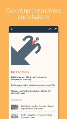 Financial News android App screenshot 1